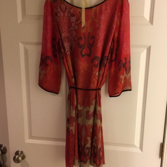 ❤️❤️❤️ NWT Vivienne Tam silk dress - Picture 3 of 5